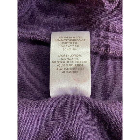 Kare Ruffle Button Jacket Med Purple Romantic Cottagecore Retro Glam Blazer - Picture 6 of 8